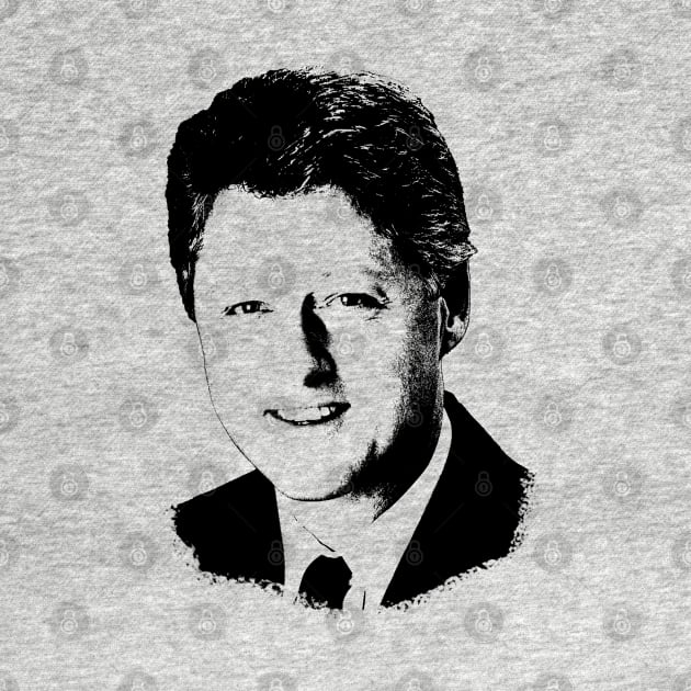 Bill Clinton Portrait by phatvo